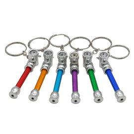 2 PCS 70mm Metal Rolling Machine Tobacco Roller Cigarette Maker For Paper, Keychain