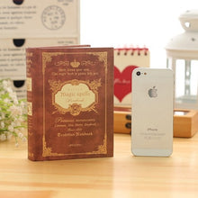 Load image into Gallery viewer, 64K Small Pocket Vintage Notebook Handcover Magic Spells Pockets Book Planner Journal Traveler Notepad