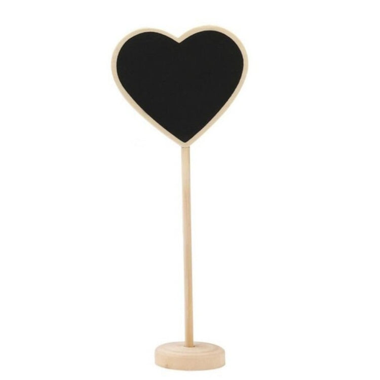 10 PCS Wooden Blackboard Chalkboard Mini Message Notice Board Table Wedding Party Decoration, Wooden Blackboard 2