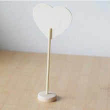Load image into Gallery viewer, 10 PCS Wooden Blackboard Chalkboard Mini Message Notice Board Table Wedding Party Decoration, Wooden Blackboard 2