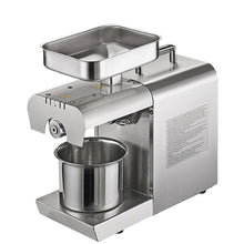 Load image into Gallery viewer, Seed Oil Press Extrator Stainless Steel Commercial Home Automatic Peanut Coconut Sesame Oil Press Machine, Oil Press Extrator