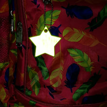 Load image into Gallery viewer, 2 PCS Little Star Soft PVC Reflector Reflective Keychain Bag Pendant Accessories High Visibility Keyrings