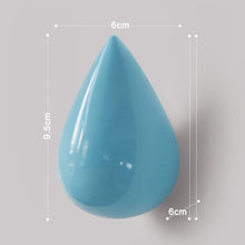 Load image into Gallery viewer, Creative Water Droplets Wall Hooks Home Decoration Resin Mural 3D Coat Hook Single Hooks Wall Hanger, Big Size, Small Size