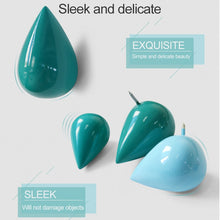 Load image into Gallery viewer, Creative Water Droplets Wall Hooks Home Decoration Resin Mural 3D Coat Hook Single Hooks Wall Hanger, Big Size, Small Size