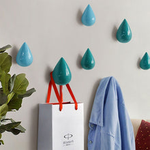Load image into Gallery viewer, Creative Water Droplets Wall Hooks Home Decoration Resin Mural 3D Coat Hook Single Hooks Wall Hanger, Big Size, Small Size