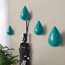 Load image into Gallery viewer, Creative Water Droplets Wall Hooks Home Decoration Resin Mural 3D Coat Hook Single Hooks Wall Hanger, Big Size, Small Size