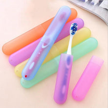 Load image into Gallery viewer, Portable Travel ToothBrush Holder Case Tube Mini Outdoor Hiking Breathable Tooth Brush Box Random Color
