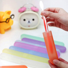Load image into Gallery viewer, Portable Travel ToothBrush Holder Case Tube Mini Outdoor Hiking Breathable Tooth Brush Box Random Color