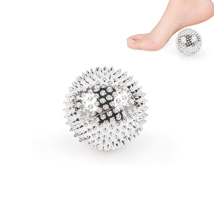 1 Pair Magnetic Massage Ball Relax Muscle Finger Plantar Pressure Massage Stab Ball, 3.2cm, 4.7cm, 5.6cm