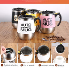 Load image into Gallery viewer, Automatic Mixing Cup Coffee Cup Portable Household Mixer