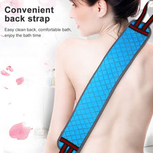 Load image into Gallery viewer, Double Sided Brush Back Exfoliating Bath Towel Strap Bathroom Tool, Random Color Delivery, Double Sided Brush Back Towel Strap
