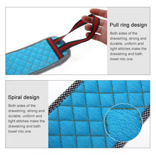 Load image into Gallery viewer, Double Sided Brush Back Exfoliating Bath Towel Strap Bathroom Tool, Random Color Delivery, Double Sided Brush Back Towel Strap