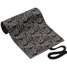 Load image into Gallery viewer, Cute Leaf Portable Canvas School Pencil Case Pen Bag Stationery Pouch
