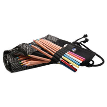 Load image into Gallery viewer, Cute Leaf Portable Canvas School Pencil Case Pen Bag Stationery Pouch