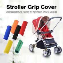 Load image into Gallery viewer, 2 PCS Comfortable Neoprene Luggage Handle Wrap Grip Baby Universal Stroller Grip Protective Cover for Travel Bag Luggage Suitcase, Universal Black, Universal Orange, Universal Red, Universal Green, Universal Blue, Universal Yellow