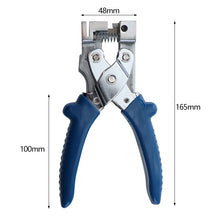 Load image into Gallery viewer, RUITOOL V-shaped Fold Pliers 90 Degree Angle Pliers Clamp Strip Edge Band Strip Pliers