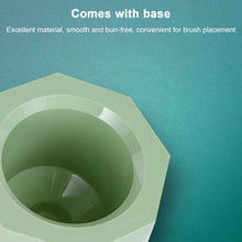 Load image into Gallery viewer, Stainless Steel Long Handle Toilet Brush Toilet Cleaning Brush, Triangle Shape Base, Diamond Shape Base