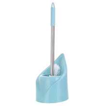 Load image into Gallery viewer, Stainless Steel Long Handle Toilet Brush Toilet Cleaning Brush, Triangle Shape Base, Diamond Shape Base