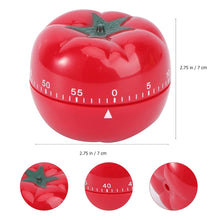 Load image into Gallery viewer, Creative Cute Tomato Shape Kitchen Mechanical Timer Alarm Reminder, Tomato Shape Mechanical Time