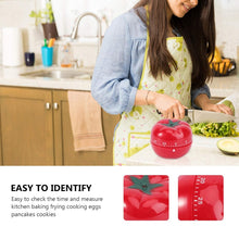 Load image into Gallery viewer, Creative Cute Tomato Shape Kitchen Mechanical Timer Alarm Reminder, Tomato Shape Mechanical Time