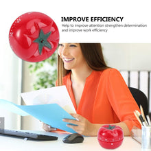 Load image into Gallery viewer, Creative Cute Tomato Shape Kitchen Mechanical Timer Alarm Reminder, Tomato Shape Mechanical Time