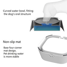 Load image into Gallery viewer, Pet Drinking Water Bowl Floating Not Wet Mouth Bowl Cat Dog Drinking Water Artifact, Blue, White, Grey, Pink