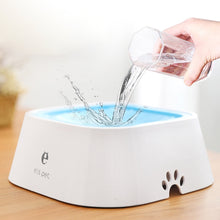 Load image into Gallery viewer, Pet Drinking Water Bowl Floating Not Wet Mouth Bowl Cat Dog Drinking Water Artifact, Blue, White, Grey, Pink