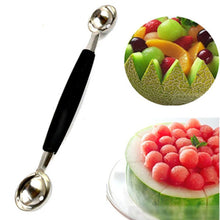 Load image into Gallery viewer, Household Stainless Steel Double Head Fruit Digging Spoon, Double Head