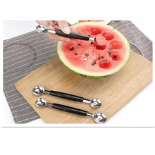 Load image into Gallery viewer, Household Stainless Steel Double Head Fruit Digging Spoon, Double Head