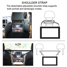 Load image into Gallery viewer, 360 Degree Rotation Silicone Protective Cover with Holder and Hand Strap and Long Strap, for iPad 9.7 (2017) &amp; (2018), for iPad Pro 9.7, for iPad 6 / iPad Air 2, for iPad 5 / iPad Air, for iPad Pro Air 3 10.5 （2019）, for iPad Pro 12.9 (2018)           ...
