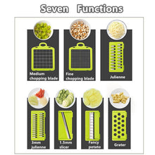 Load image into Gallery viewer, Vegetable Cutter Kitchen Slicer Fruit Cutter Potato Peeler Carrot Cheese Grater Vegetable Slicer, Vegetable Cutter