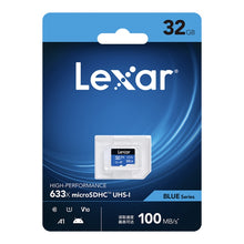 Load image into Gallery viewer, Lexar 633x 32GB High-speed Mobile Phone Memory TF Card Driving Recorder Memory Card, 32GB