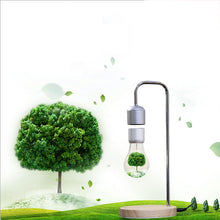 Load image into Gallery viewer, 16W Magnetic Levitation Decoration Technology Toy Bend LED Floating Bulb Home Table Lamp, Black