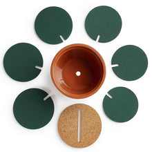 Load image into Gallery viewer, Novelty DIY Cactus Coaster Anti-skid Insulation Tea Pad Home Storage Desktop Multi-function Decoration, Cactus Coaster