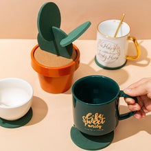 Load image into Gallery viewer, Novelty DIY Cactus Coaster Anti-skid Insulation Tea Pad Home Storage Desktop Multi-function Decoration, Cactus Coaster