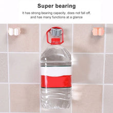 Load image into Gallery viewer, Mop Holder Wall Mounted Organizer Holder Household Kitchen Bathroom Adhesive Storage Broom Hanger Clip Hook Racks, Clip Hook White