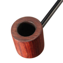 Load image into Gallery viewer, Ebony Smoking Pipe Popeye Portable Creative Smoking Pipe Herb Tobacco Pipes Gifts