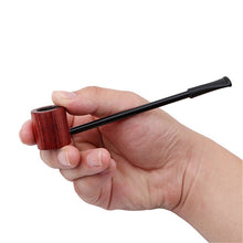 Load image into Gallery viewer, Ebony Smoking Pipe Popeye Portable Creative Smoking Pipe Herb Tobacco Pipes Gifts