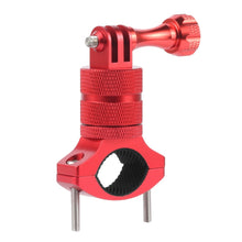 Load image into Gallery viewer, Aluminum Alloy Bicycle Mounting Bracket Bicycle Clip For Action Camera, Black, Red, Blue