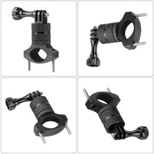 Load image into Gallery viewer, Aluminum Alloy Bicycle Mounting Bracket Bicycle Clip For Action Camera, Black, Red, Blue