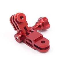 Load image into Gallery viewer, Action Camera Universal Aluminum Alloy Three-way Adjustment Arm 360 Degree Adapter, Red, Blue, Black