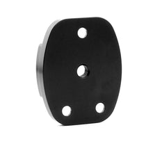 Load image into Gallery viewer, 4 Holes Aluminum Quick Release Tripod Mount Base For Sports Camera, Black, Black Embedded Nut