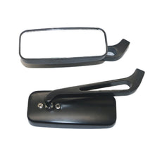 Load image into Gallery viewer, Anti-glare Square Aluminum Motorcycle Modified Rearview Mirror, White Mirror, Anti-glare