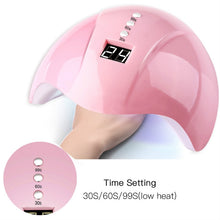 Load image into Gallery viewer, 36W UV Led Lamp Nail Dryer 12 Leds for Nail Machine Curing 30s/60s/99s Timer USB Connector