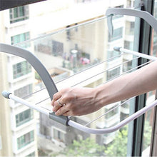 Load image into Gallery viewer, Multifunction Foldable Household Indoor Outdoor Balcony Telescopic Shelf Drying Racks Clothes Shoes Hanger, Drying Racks