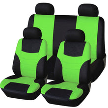Load image into Gallery viewer, Universal Car Seat Cover Personality Stitching Automotive Chairs Protective Sleeve Cloth Automobile Seats Covers, Green, Yellow, Orange, red, pink, Blue