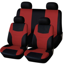 Load image into Gallery viewer, Universal Car Seat Cover Personality Stitching Automotive Chairs Protective Sleeve Cloth Automobile Seats Covers, Green, Yellow, Orange, red, pink, Blue