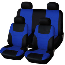 Load image into Gallery viewer, Universal Car Seat Cover Personality Stitching Automotive Chairs Protective Sleeve Cloth Automobile Seats Covers, Green, Yellow, Orange, red, pink, Blue