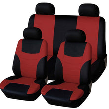 Load image into Gallery viewer, Universal Car Seat Cover Personality Stitching Automotive Chairs Protective Sleeve Cloth Automobile Seats Covers, Green, Yellow, Orange, red, pink, Blue