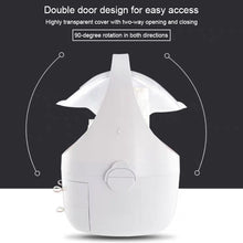 Load image into Gallery viewer, Portable Dust-proof Transparent Round Cosmetic Drawer Type Storage Box, Small Beauty Powder, Small Pearl White